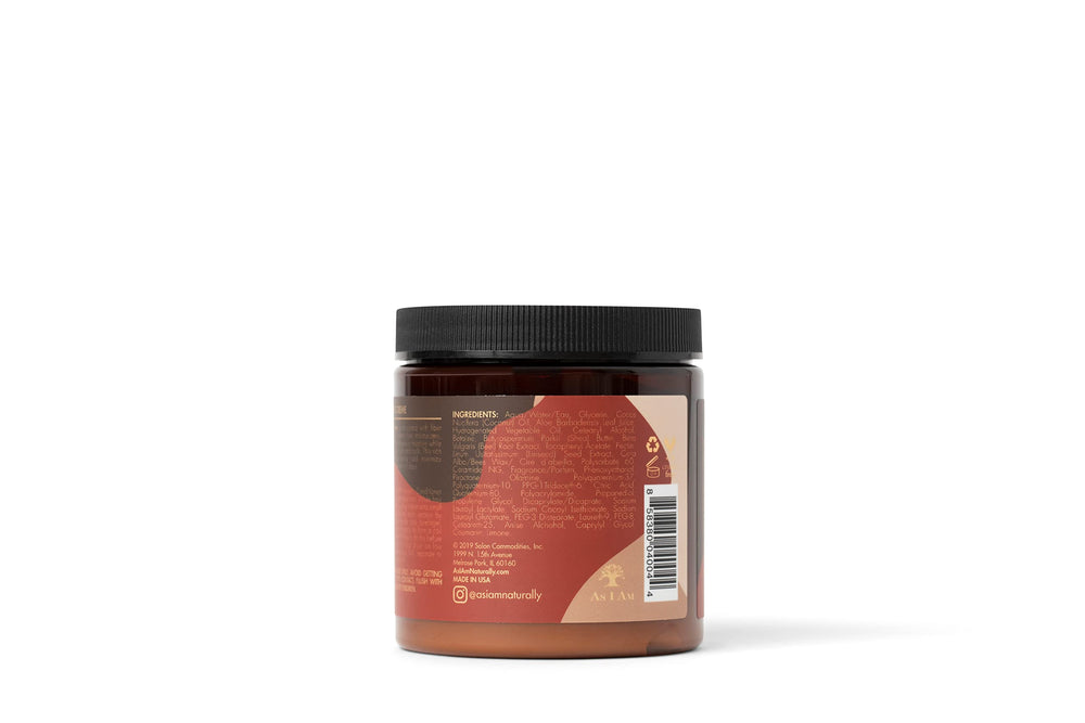 Curls appear flexible with shine after As I Am Curling Creme application.