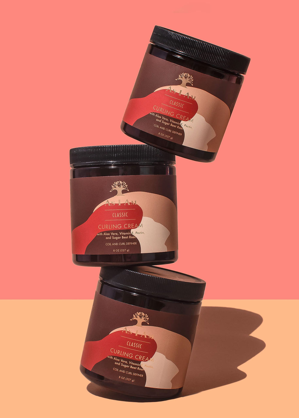 As I Am Curling Creme finish delivering lightweight, frizz-free shine.