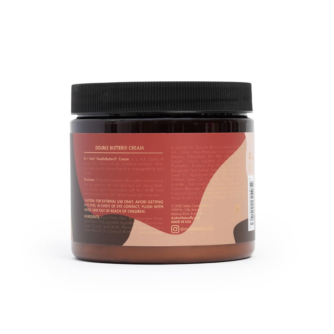 As I Am application demonstrates detangling ease and smoother hair.
