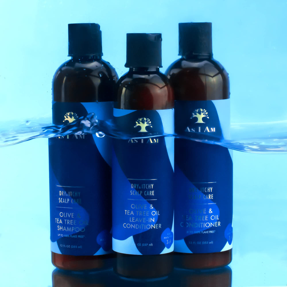 As I Am shampoo cleanses buildup to leave hair feeling refreshed and manageable.