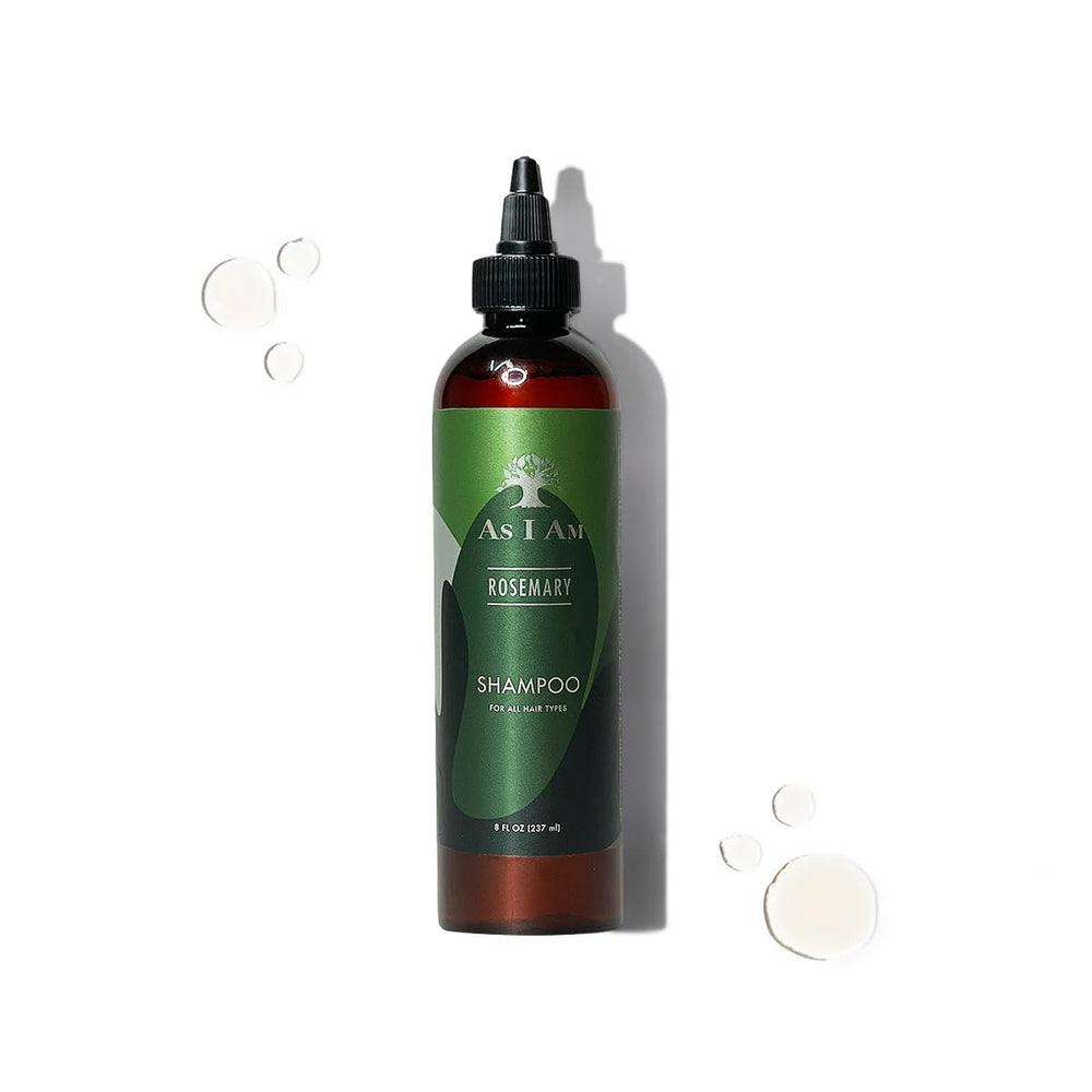 As I Am Rosemary Shampoo biotin and saw palmetto ingredients detail