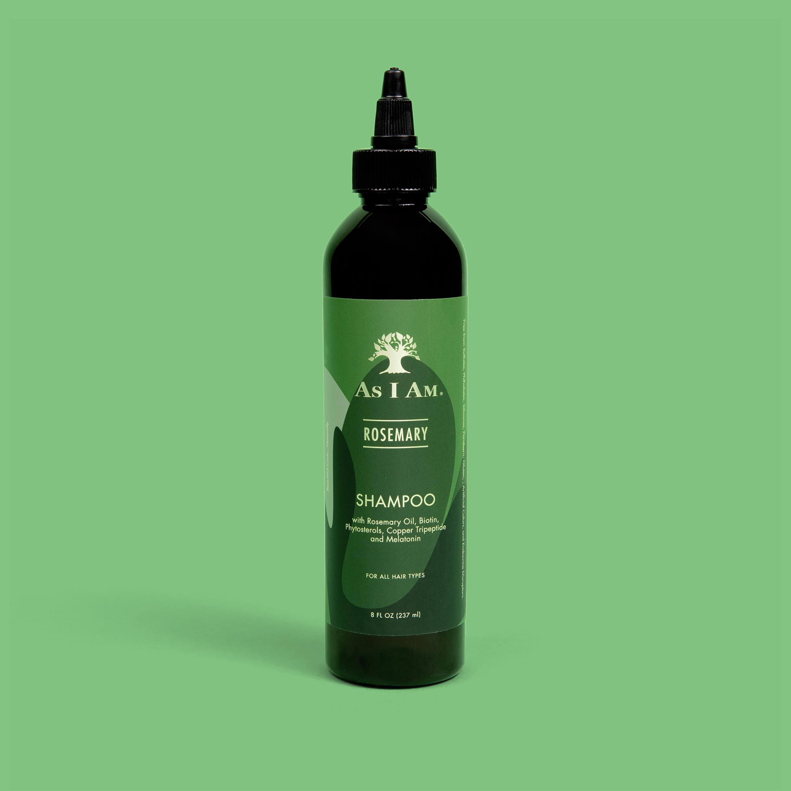 As I Am Rosemary Shampoo daily routine for smoother, hydrated hair
