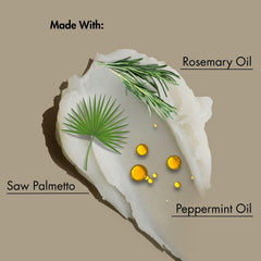 As I Am Rosemary Shampoo foamy lather on hair during shower