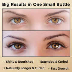ASAMO plant-extract formula scene emphasizes natural ingredients for lash health