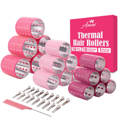 Asani Thermal Rollers 37-piece set for quick, voluminous curls.