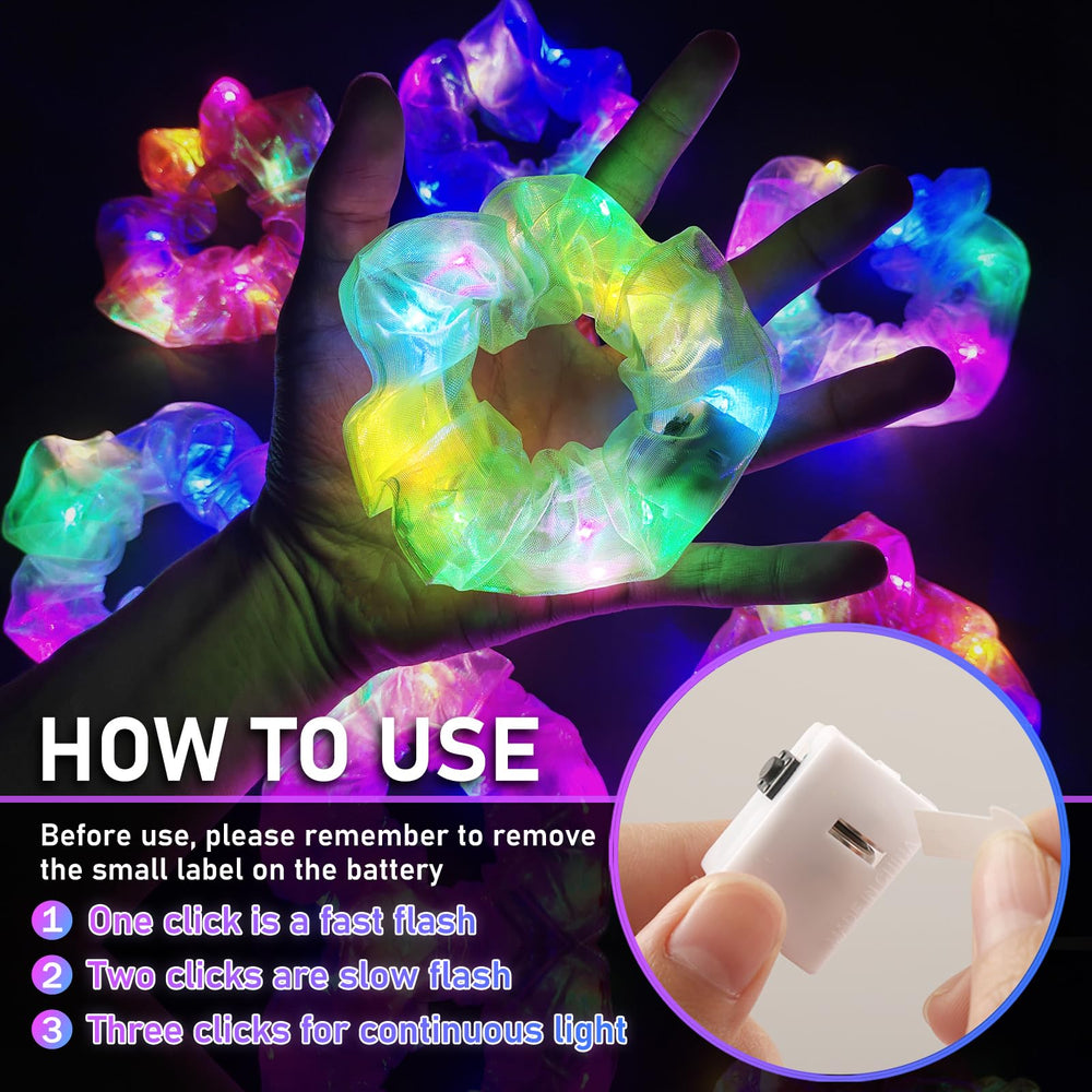 Asawira coleteros luminosos para fiestas y eventos nocturnos