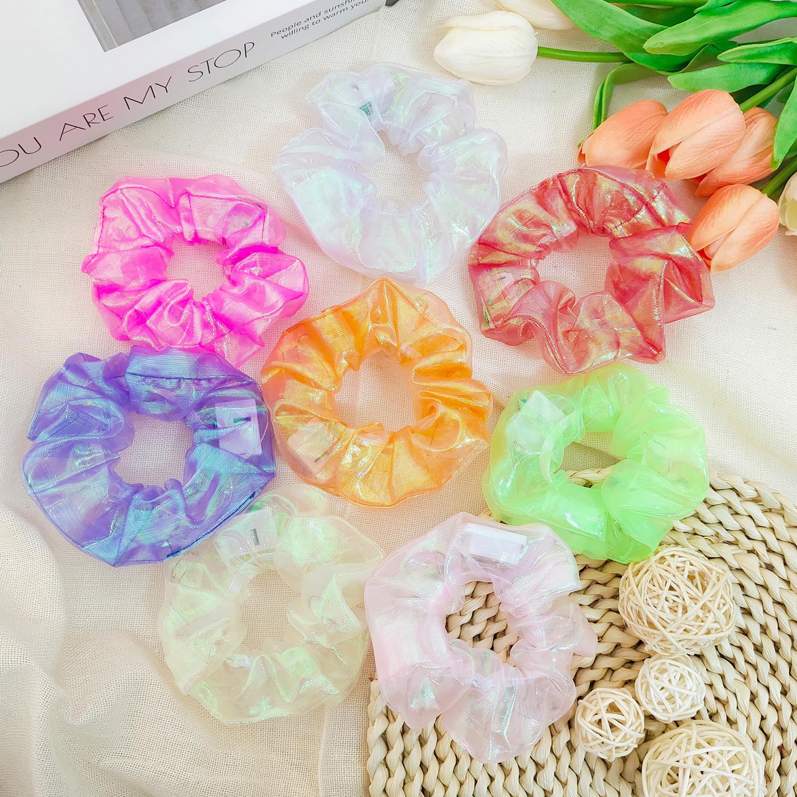 Asawira coleteros luminosos en pack de 8 piezas para regalo