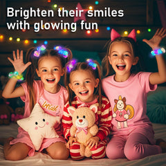 Asawira coleteros luminosos para niñas y mujeres, ideal regalo
