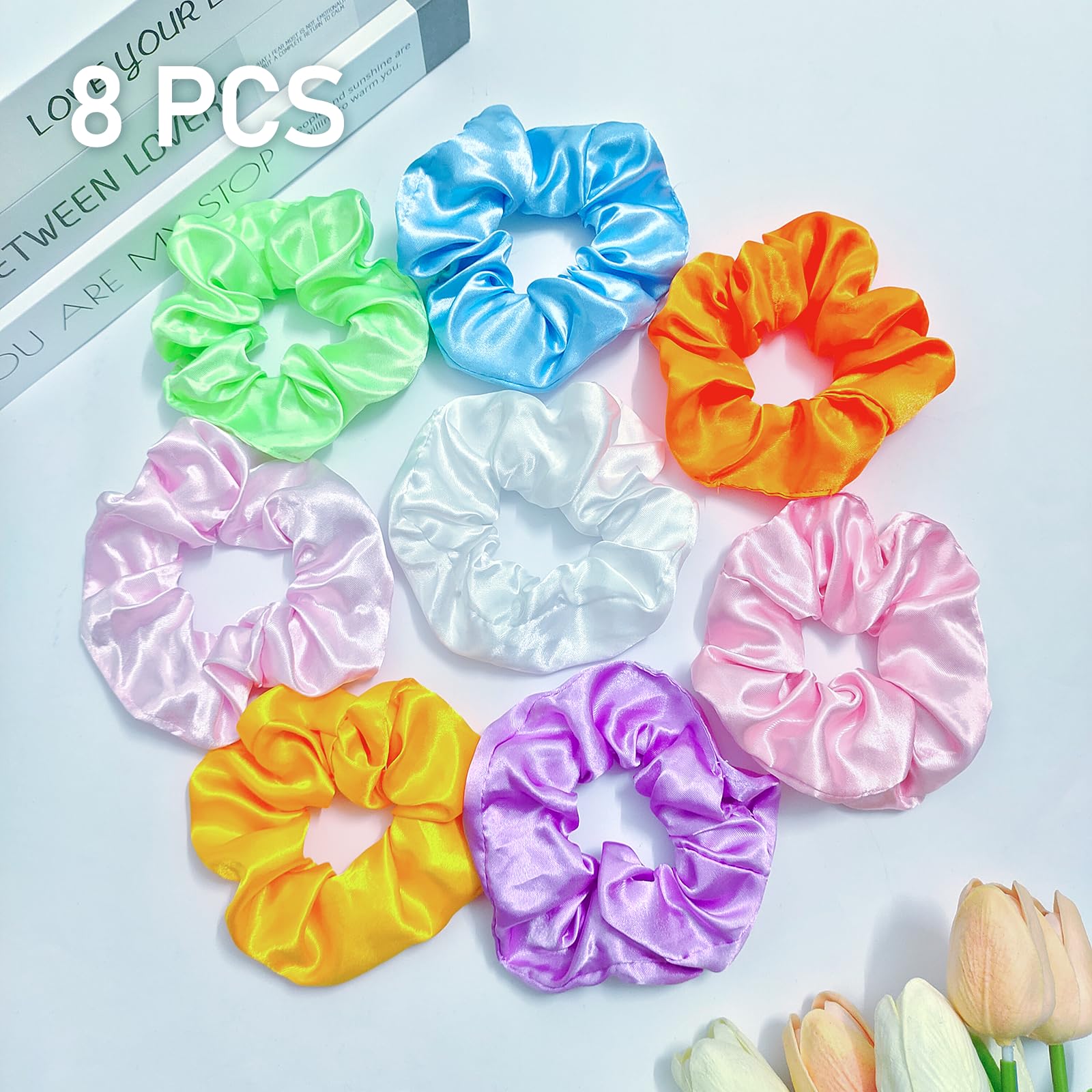 Asawira scrunchies para fiesta aportan diversión y estilo
