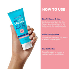 ASDToTio Crema Urea 42% con aloe y coco para cuidado nutritivo.