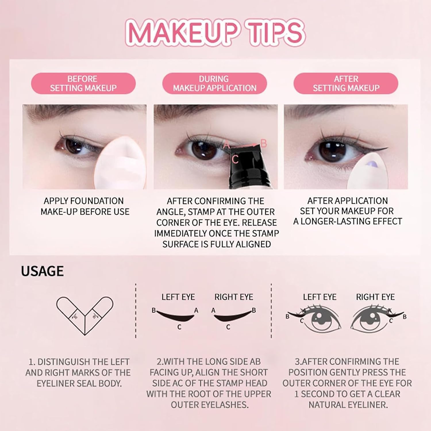 Delineador gel Aseawave, regalo ideal para amantes del delineado estilo ojo de gato.