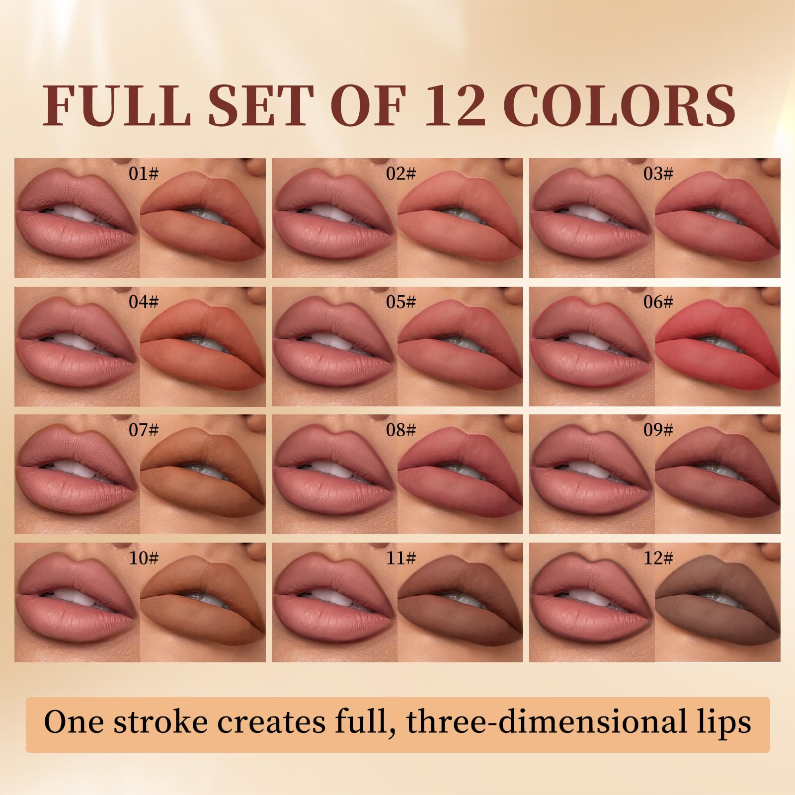 Lápiz 2 en 1 de Aseawave para labios y ojos, gran versatilidad
