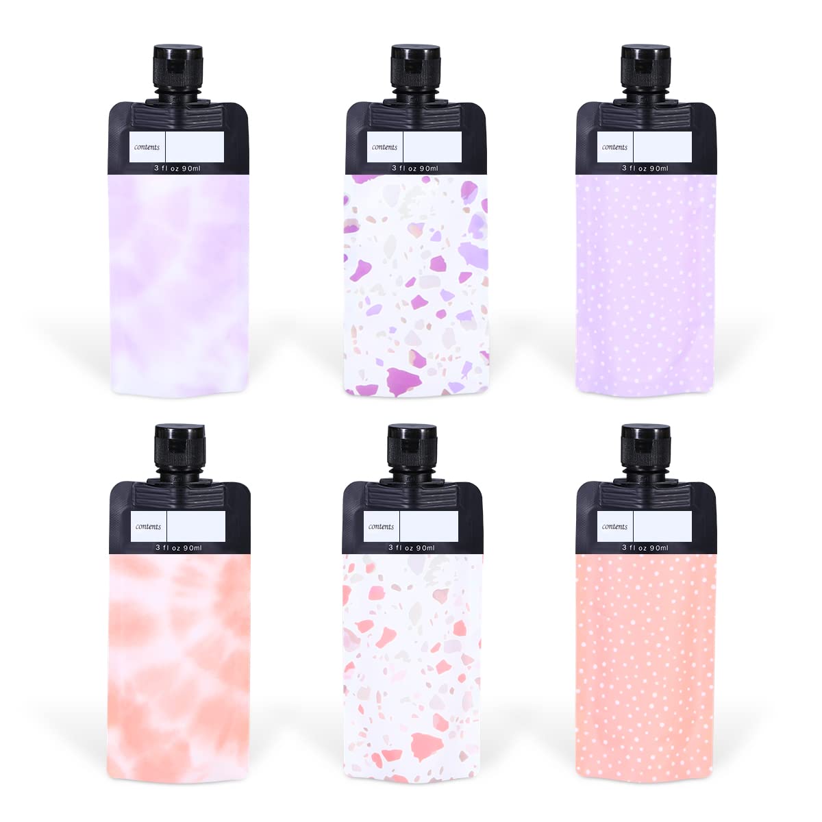 ASEVAT 3oz leak-proof pouch pack designed for secure luggage storage and travel use.