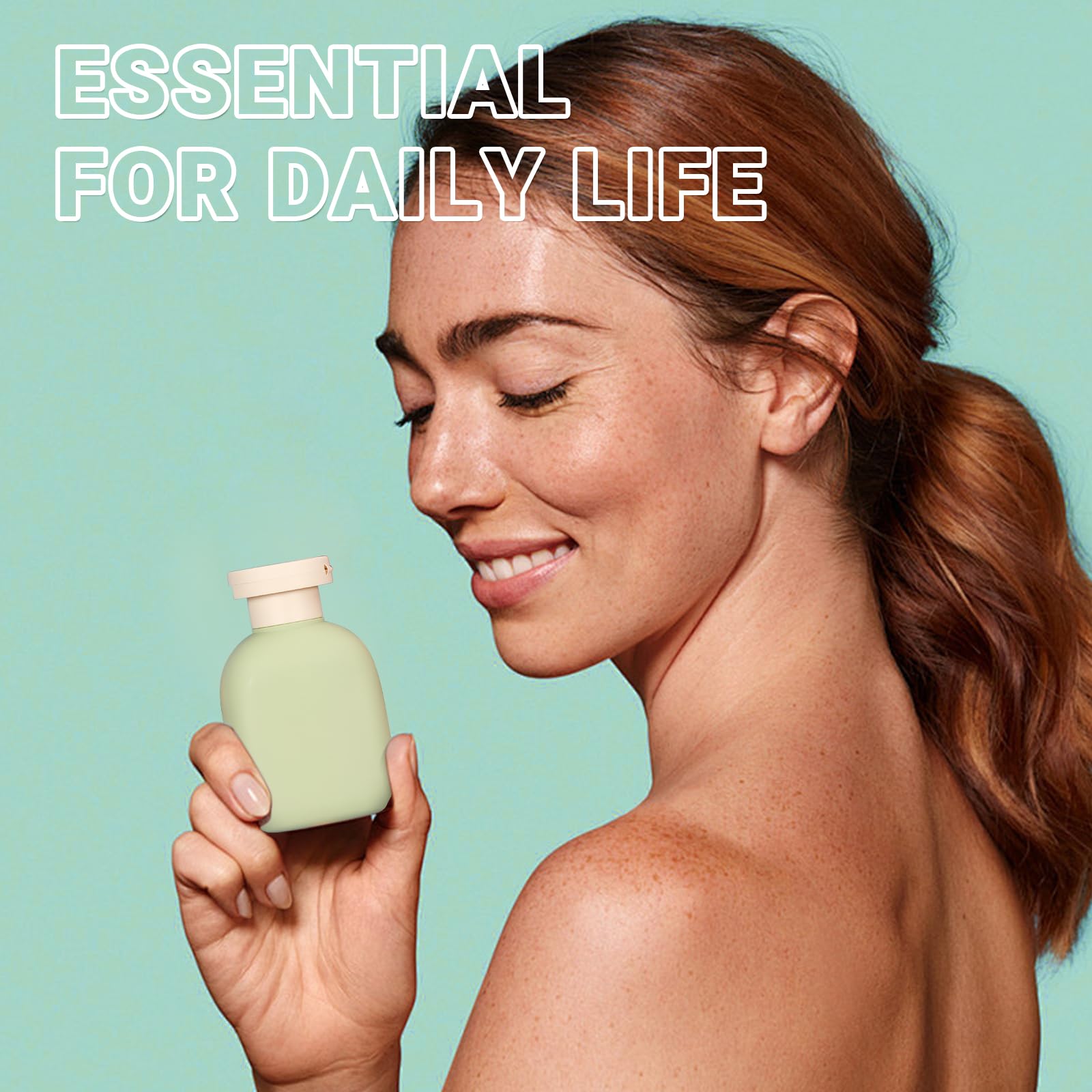 ASEVAT multi-use travel containers suit shampoo, lotion, toner, and more.
