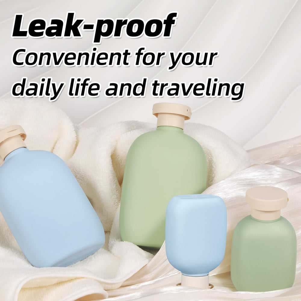 ASEVAT two-empty bottles with labels help you stay organized.