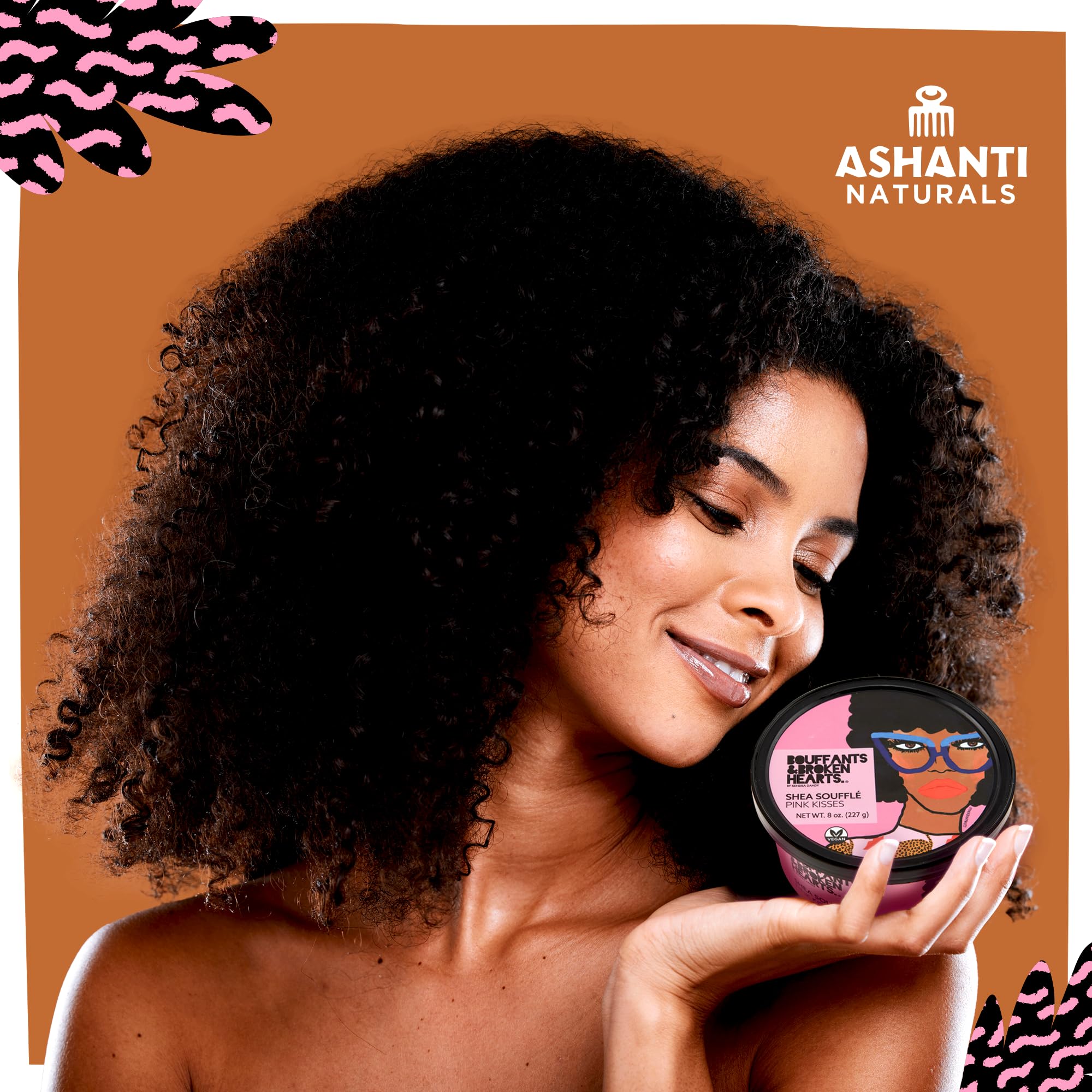 Fragancia de coco suave de Ashanti Naturals para ritual diario.
