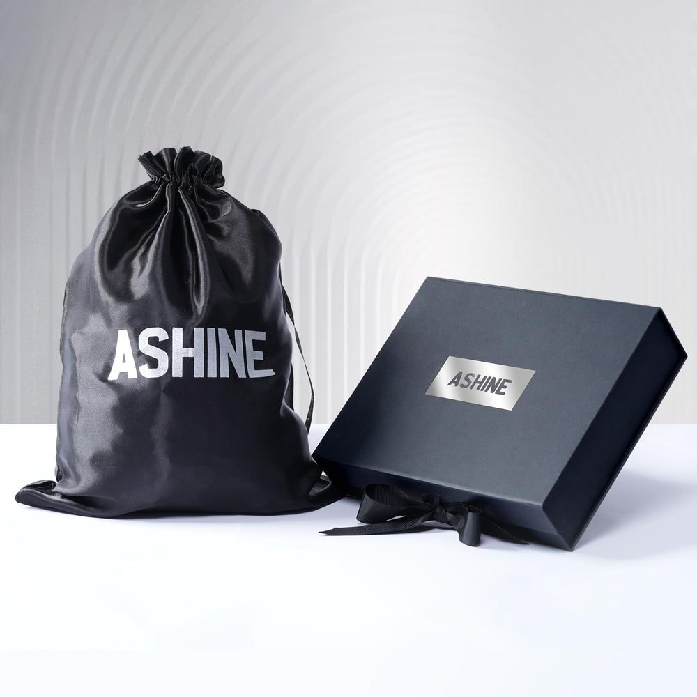 ASHINE natural black shade suitable for versatile styling