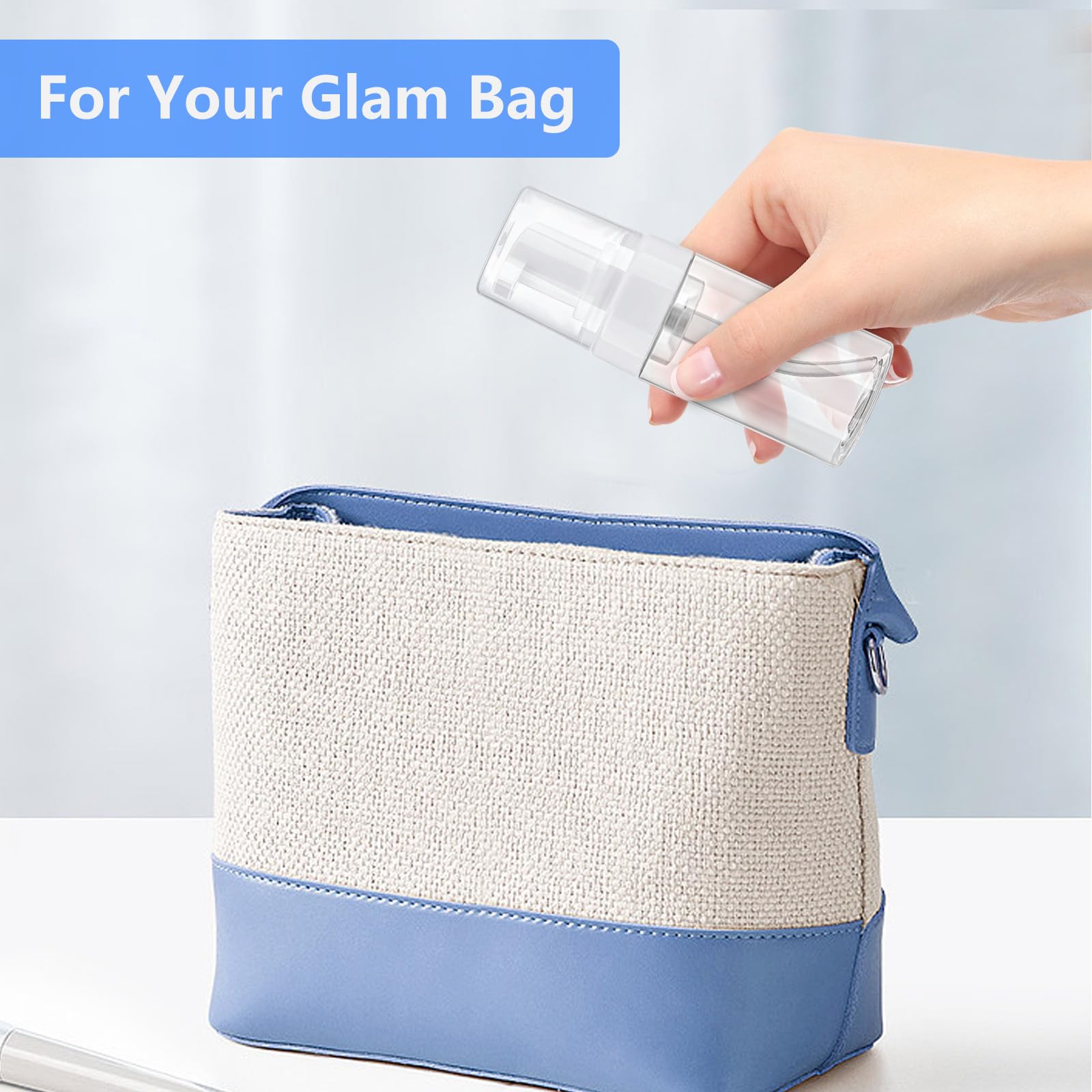 AskBed foam pump bottle with threaded mouth for easy, precise dispensing.