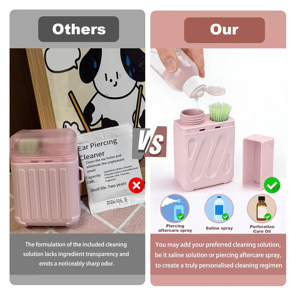 Asmonato contenedor de solución de 15 ml para limpieza personalizada
