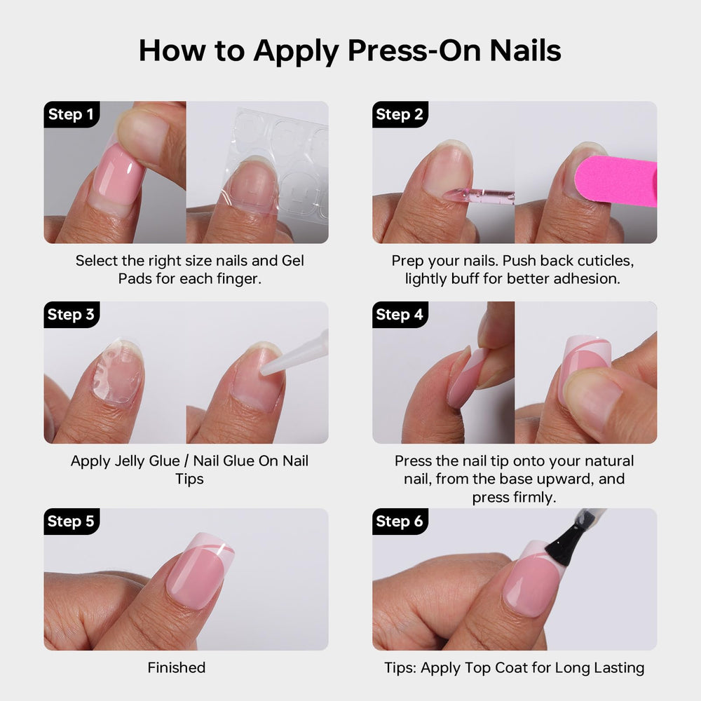 ASONRL mini nail file and stick set for shaping and prep.