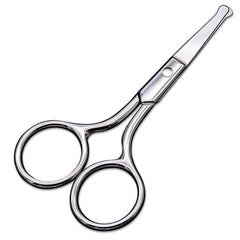 AsonTao round-tip scissors for nasal hair trim, precision and safety.