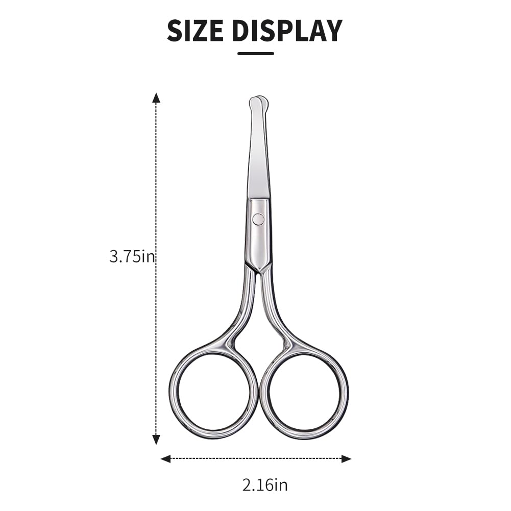 AsonTao travel-friendly scissors, small and lightweight for on-the-go grooming.