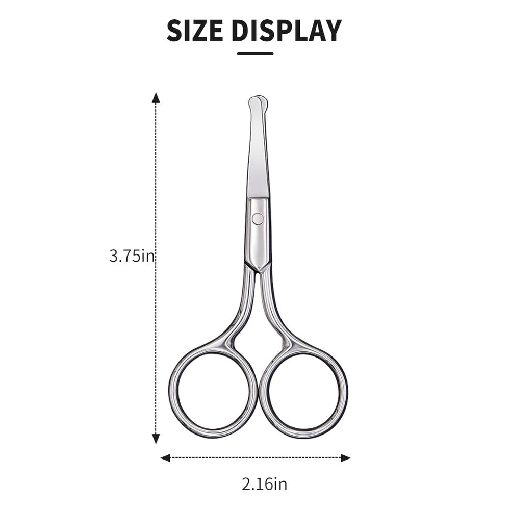 AsonTao travel-friendly scissors, small and lightweight for on-the-go grooming.