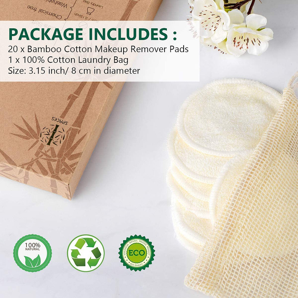 ASSpaces reusable cotton rounds closeup, soft texture for makeup removal and refreshing skin.