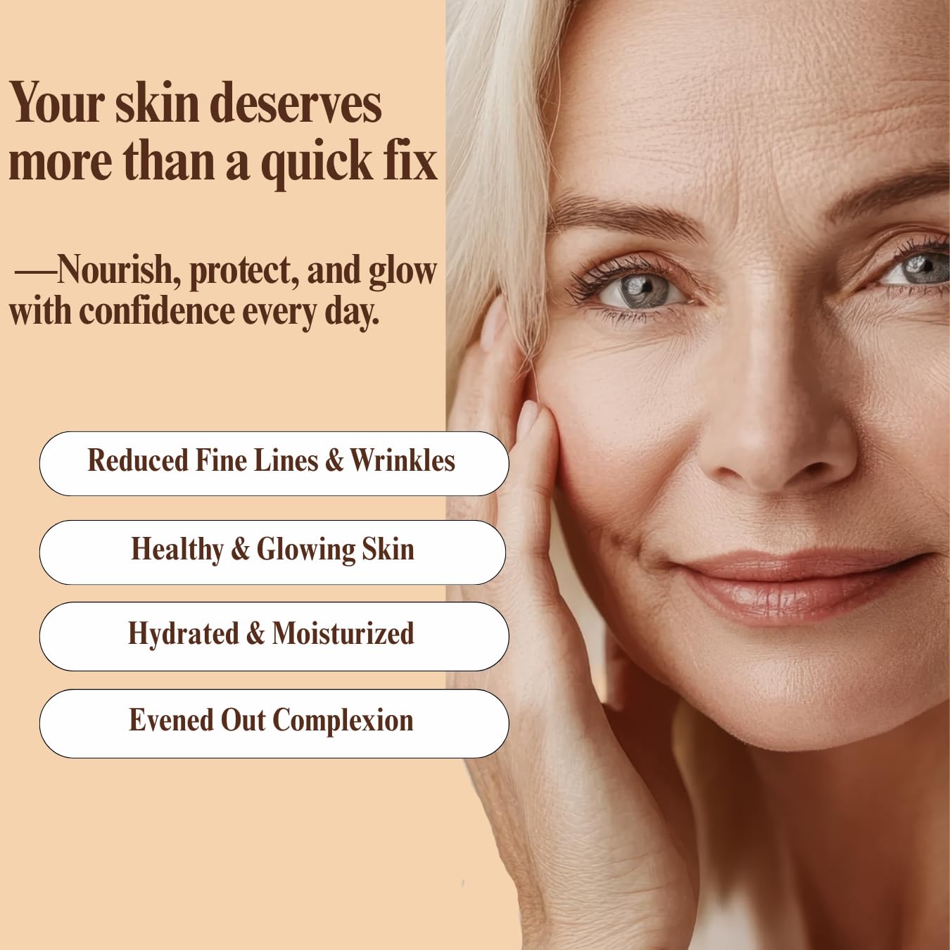 Aspen Kay Naturals Glow packaging highlights cruelty-free and vegan ethos.