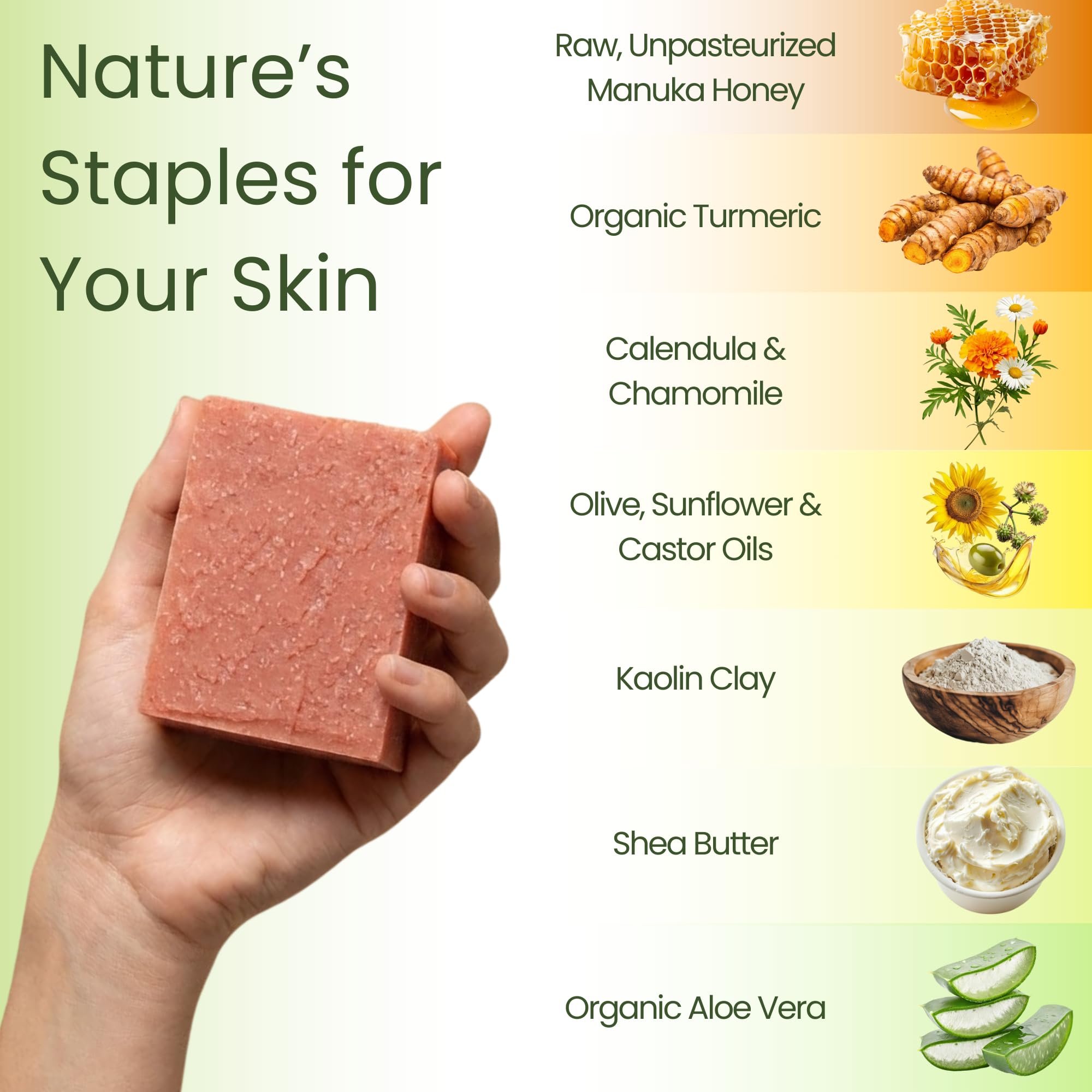 Aspen Kay Naturals Jabón Aloe Vera Orgánico: hidratación diaria rostro y cuerpo.