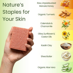 Aspen Kay Naturals Jabón Aloe Vera Orgánico: hidratación diaria rostro y cuerpo.
