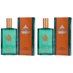 Aspen Pet Cologne Spray 4oz bottle, 2-pack, fresh grooming fragrance for pets.