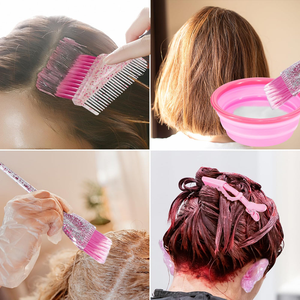 Asqraqo earmuffs help reduce dye fumes during sessions