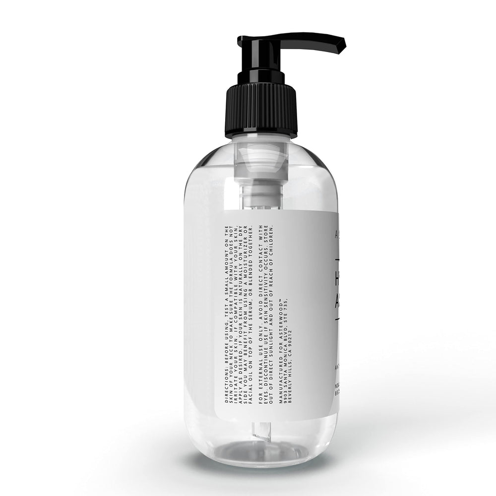 Fragrance-free packaging communicates clean, vegan appeal of Asterwood.