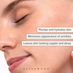 Pump-action dispenser enables controlled, mess-free serum application.