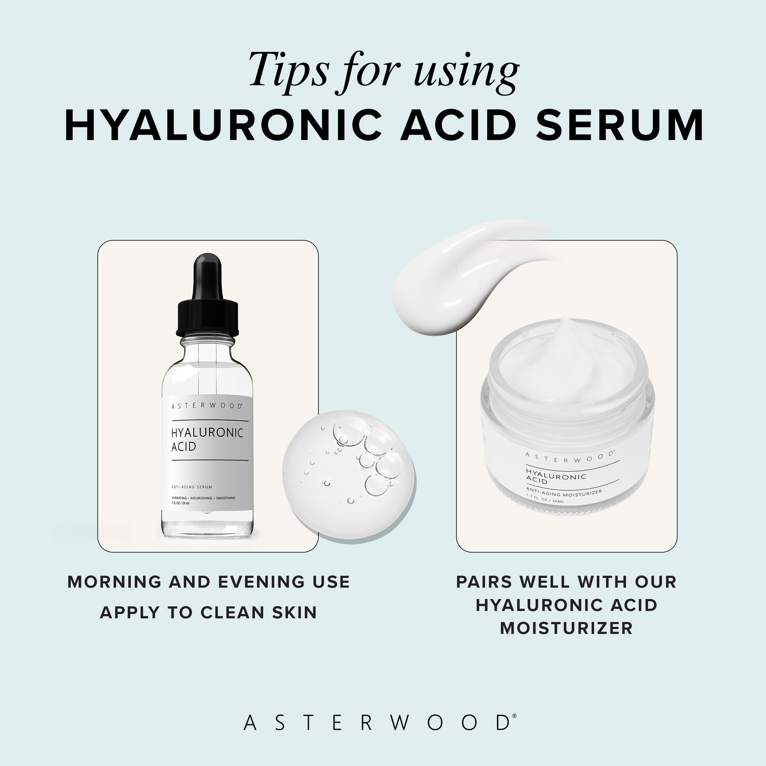 Vegan symbol on Asterwood packaging signaling cruelty-free, plant-based ingredients