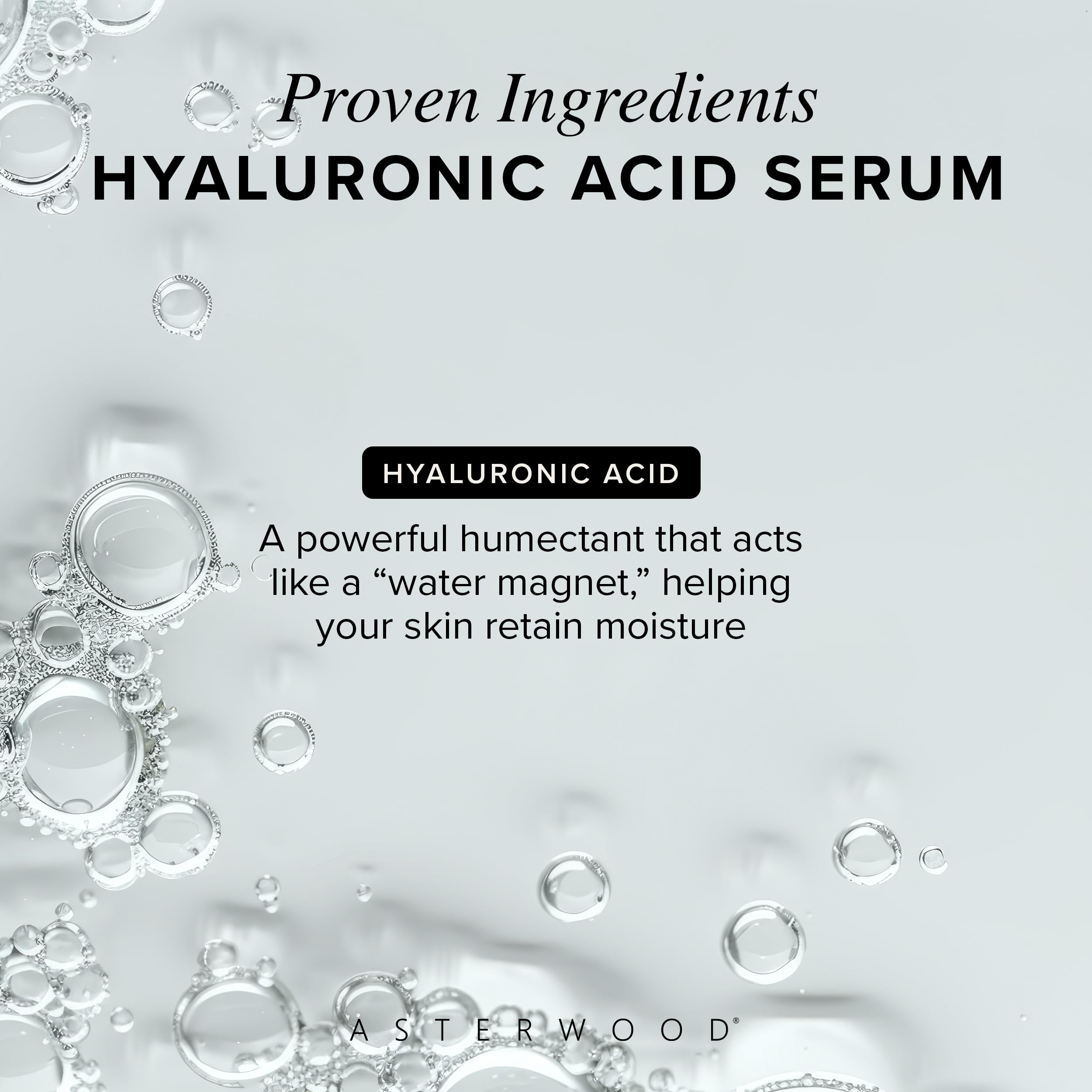 Serum applied on damp skin for faster absorption and moisture retention.