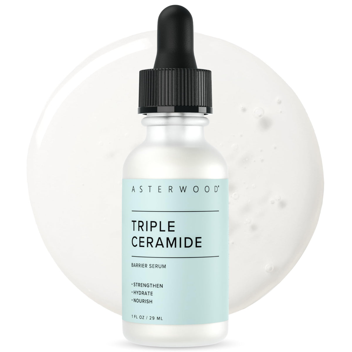 Asterwood Serum Barrera Ceramidas envase: refuerza la barrera cutánea suave