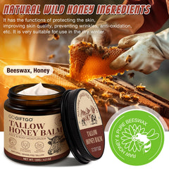 asusxcli crema hidratante mantequilla miel en bote de cristal para piel sana