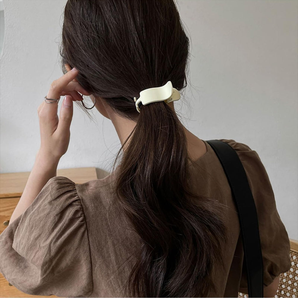 Aswewamt bun barrettes keep updos in place during busy days.