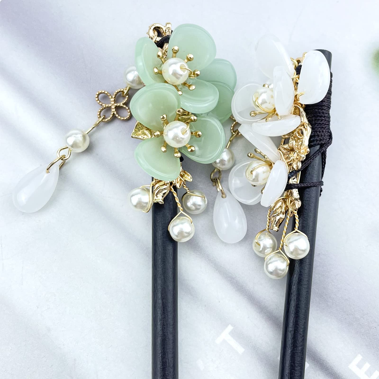 Aswewamt daily wooden hair pins for easy styling