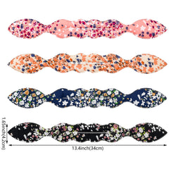 Aswewamt Deft Bun Maker French twist for elegant buns.