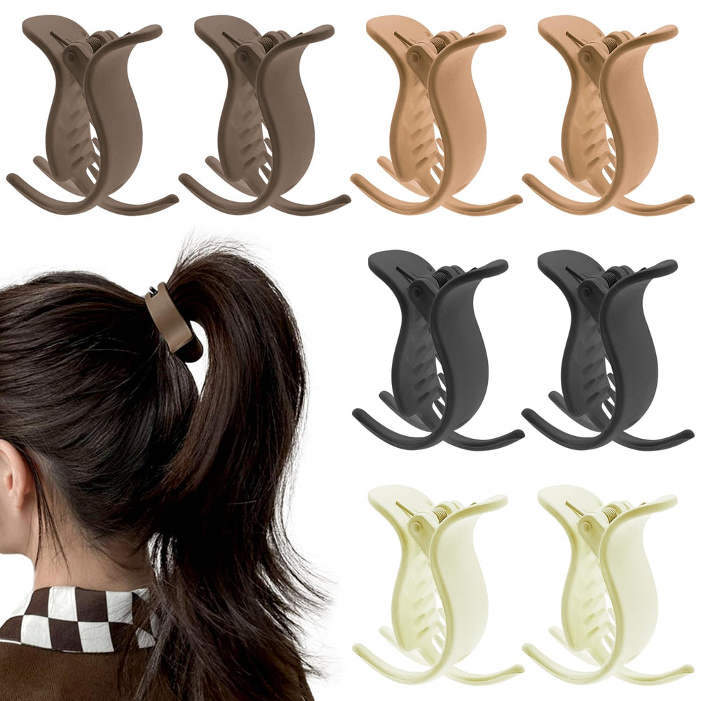 Aswewamt matte ponytail clip for secure everyday style.