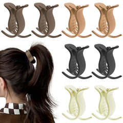Aswewamt matte ponytail clip for secure everyday style.
