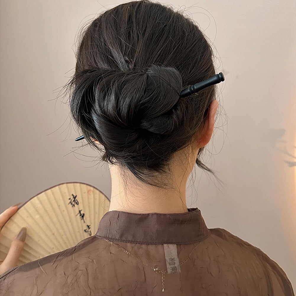 Aswewamt palillos de madera vintage, Hanfu: complemento para peinados clásicos