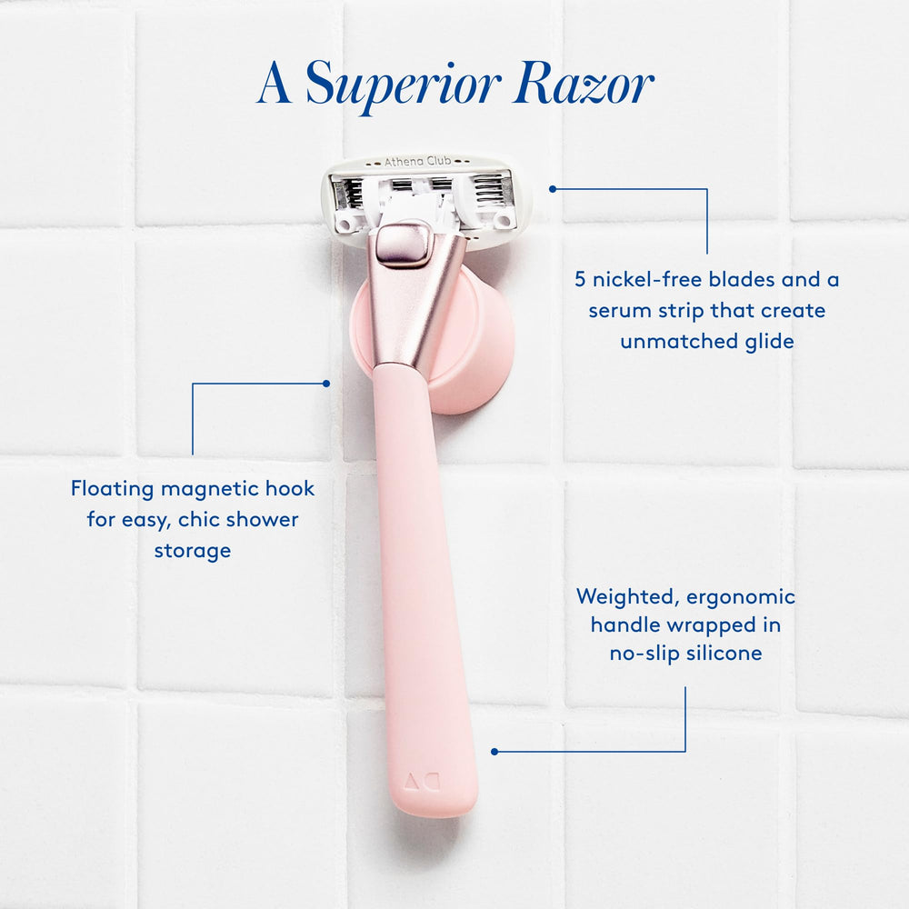 Glossy Shave Oil Super Pink bottle for silky glide during shave