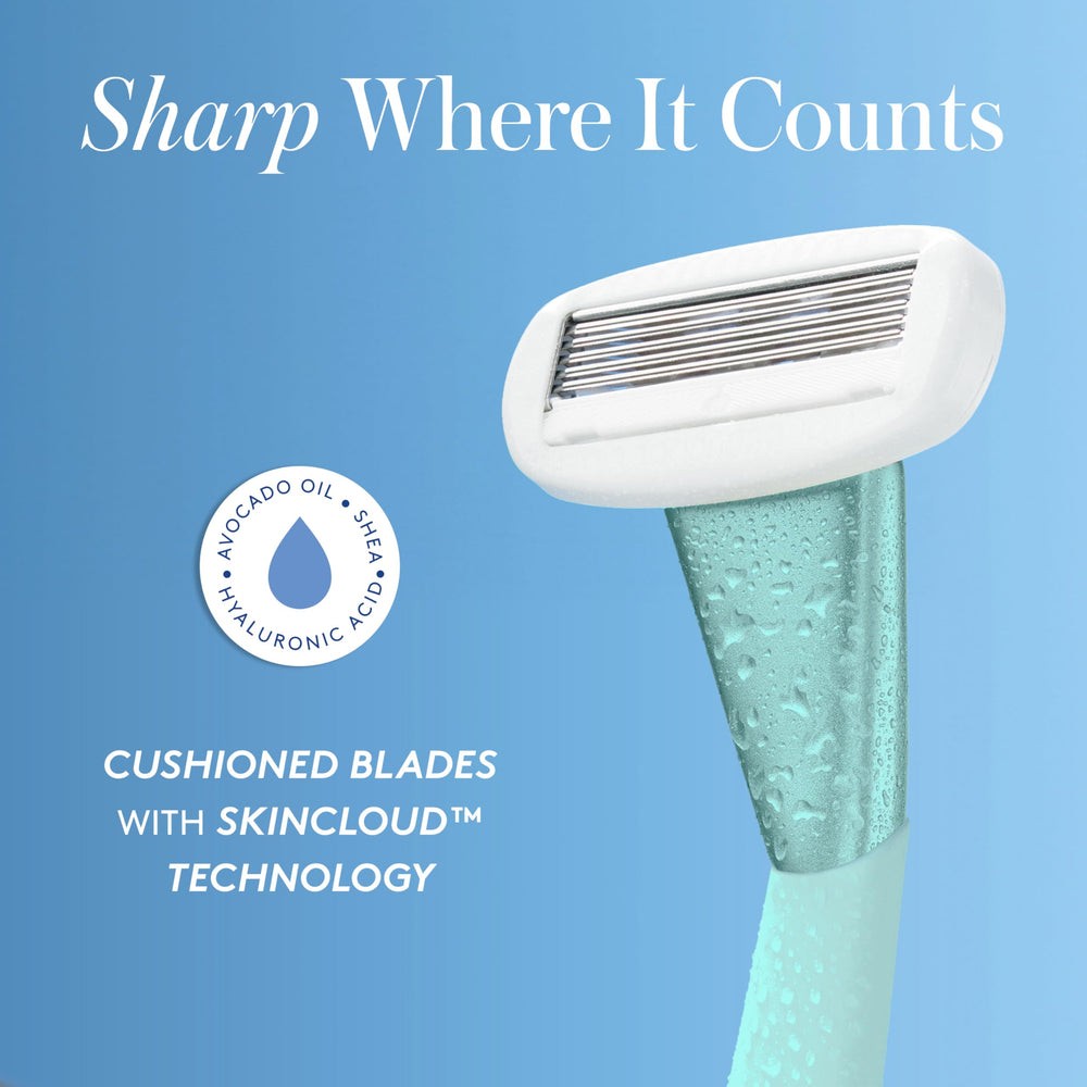 Athena Club magnetic shower hook keeps razor dry and accessible.