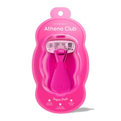 Athena Club mini razor handle for precise, on-the-go shaving.