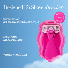 Athena Club serum-infused glide strips for hydration