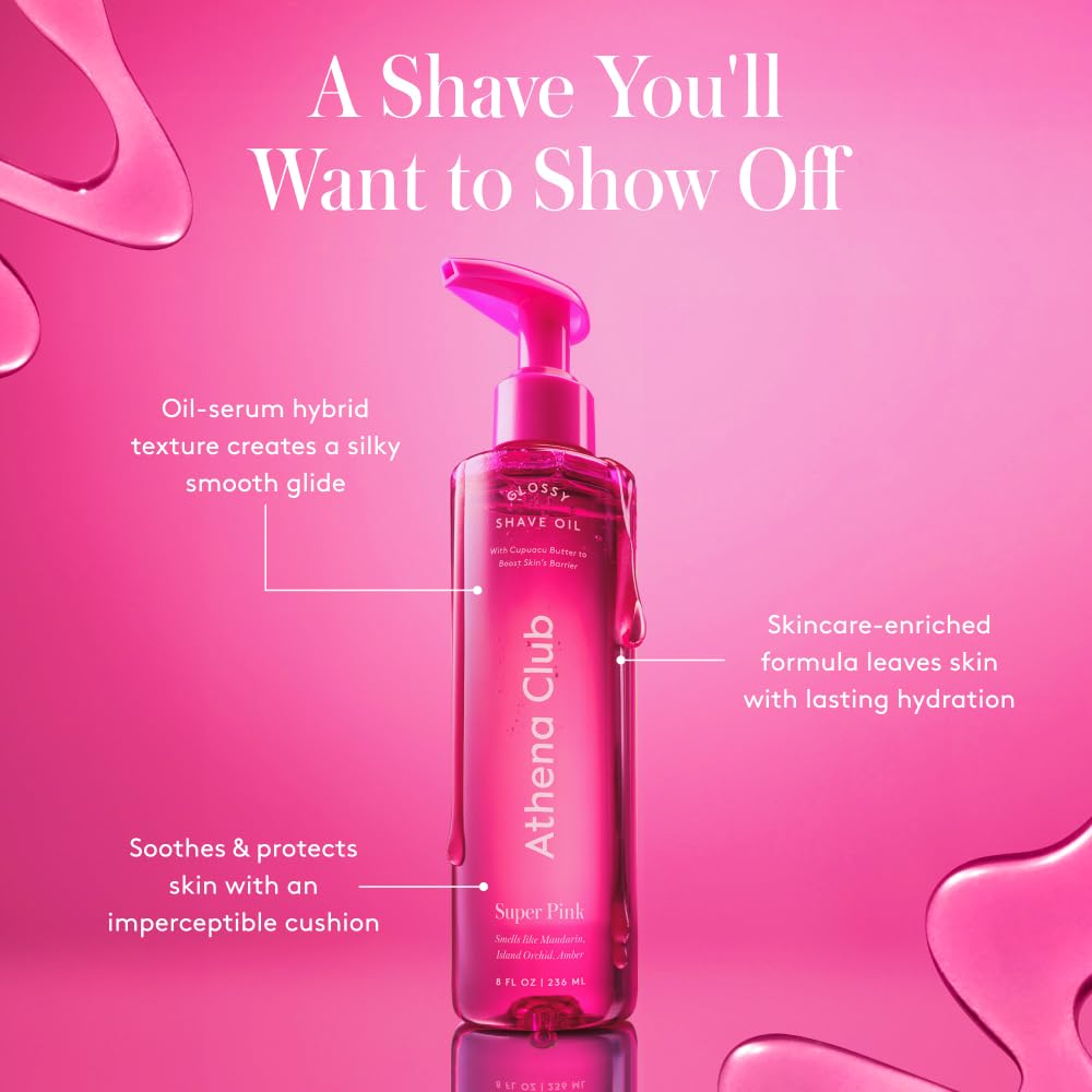 SKINCLOUD serum strip visible for added moisture in shaving routine